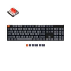 Keychron K5 SE Mechanická klávesnica Slim, biela LED dióda, Red Gateron G Pro Hot-Swap K5SE-G1