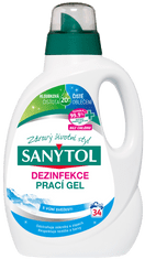 SANYTOL dezinfekčný prací gél Grand Air 34 dávok