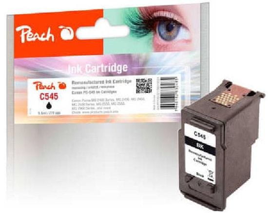 Peach Akcia!!! kompatibilný cartridge Canon PG-545, black, 9.5ml