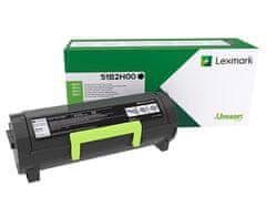 Lexmark MS/MX4/5/61x Black Toner Cartridge High Return - 8 500 strán