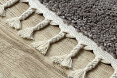 Dywany Łuszczów Kusový koberec Berber 9000 brown 80x150