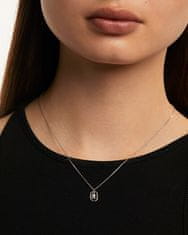 PDPAOLA Pôvabný strieborný náhrdelník písmeno "R" LETTERS CO02-529-U (retiazka, prívesok)