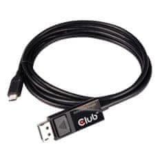 Club 3D Kábel USB Typ C na DisplayPort 1.4 8K 60Hz (M/M), 1,8m