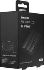 SAMSUNG T7 Shield, 4TB (MU-PE4T0S/EU), čierna