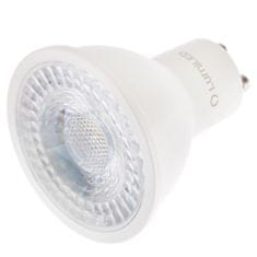 LUMILED 10x LED žiarovka GU10 6W = 50W 580lm 6000K Studená biela 36° 