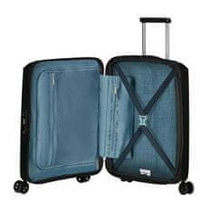 American Tourister Cestovný príručný kufor na kolieskach AEROSTEP SPINNER 55 EXP Black