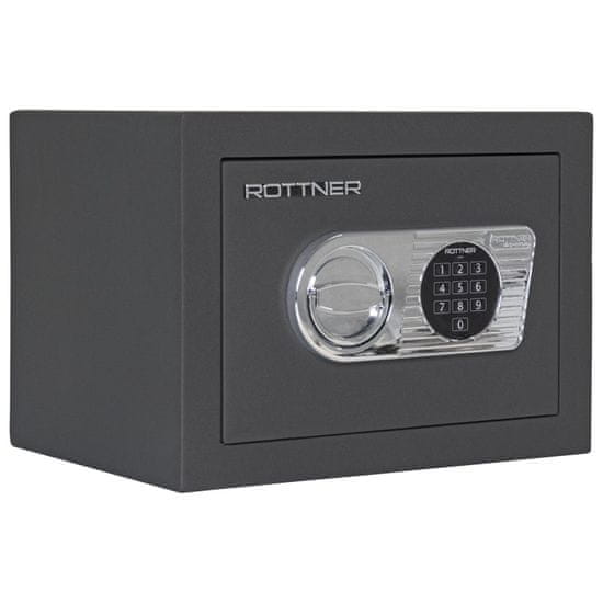 Rottner Toscana 26 EL nábytkový elektronický trezor antracit | Elektronický zámok | 37 x 28 x 28 cm