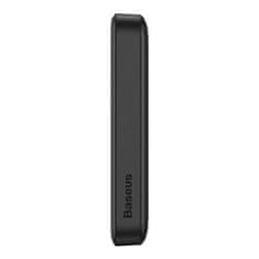 BASEUS Baseus Magnetic Mini 10000mAh, USB-C 20W MagSafe powerbank (čierna)