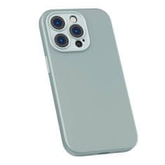BASEUS Puzdro Baseus Liquid Silica Gel pre iPhone 14 Pro Max (zelené) + tvrdené sklo + čistiaca súprava