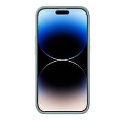 BASEUS Puzdro Baseus Liquid Silica Gel pre iPhone 14 Pro Max (zelené) + tvrdené sklo + čistiaca súprava