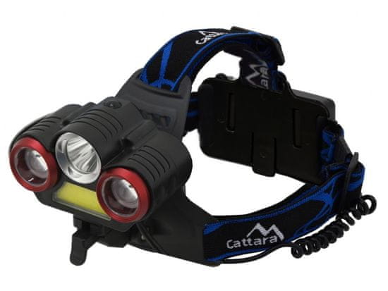 Cattara Čelový svetlomet LED 670lm TRIO