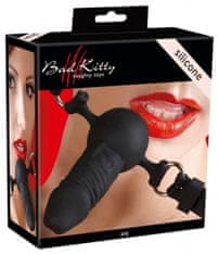 Bad Kitty Silicone Gag Ball / Silikónový kolík s dildom