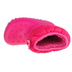 Crocs Snehovky ružová 23 EU Classic Neo Puff