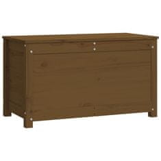 Vidaxl Úložný box medovo-hnedý 80x40x45,5 cm masívna borovica