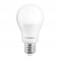 LUMILED 10x LED žiarovka E27 A60 8W = 60W 806lm 3000K Teplá biela 260°