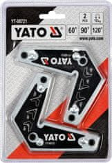 YATO Magnetické držiaky zváračské 2ks 10kg