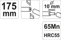 YATO Kliešte odizolovacie automatické 175 mm