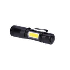 Solight Svietidlo ručné LED 1xAA 3W+1W SOLIGHT WL115