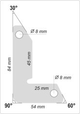 YATO Magnetické držiaky zváračské 2ks 25kg