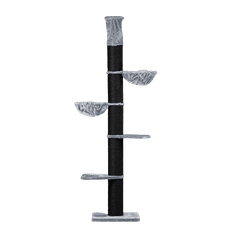 RHR Quality Škrabadlo Maine Coon Tower Blackline Light Grey