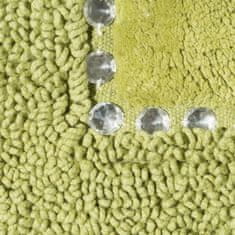 Eurofirany Kúpeľňový koberec Chic 75x150 cm olivový