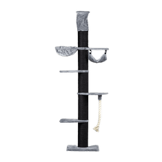 RHR Quality Škrabadlo Maine Coon Tower Crown Blackline Light Grey