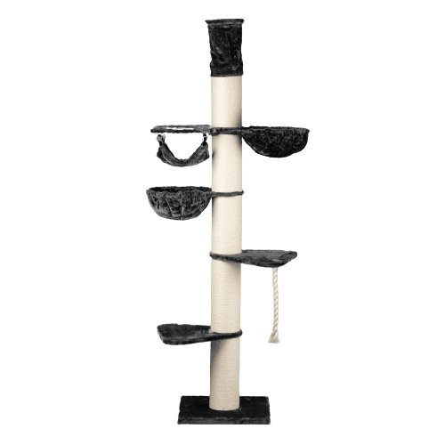 RHR Quality Škrabadlo Maine Coon Tower Dark Grey 245-295 cm CROWN