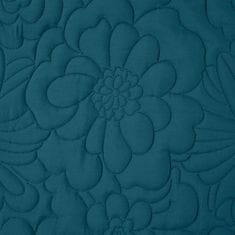 DESIGN 91 Prehoz na posteľ - ALARA 4, modrý, š. 230 cm x d. 260 cm