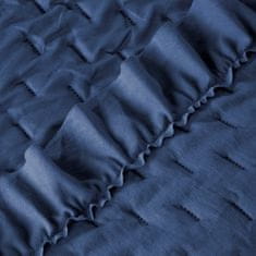 Eurofirany Prehoz na posteľ Libi 170x210 cm námornícka modrá