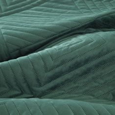Eurofirany Prehoz na posteľ Sophia 2 220x240 cm Tmavo zelená