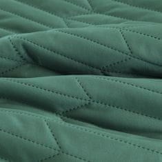 Eurofirany Prehoz na posteľ Sophia 1 220x240 cm Tmavo zelená