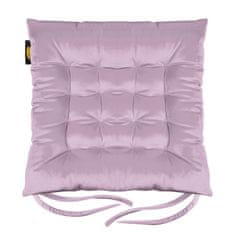 Eurofirany Vankúš na stoličku "Velvet Chair Pillow" 40x40x6 cm Lilac "