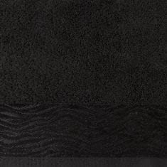 Eurofirany Osuška Dafne (05) 50x90 cm čierna