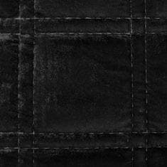 Eurofirany Prehoz na posteľ Kristin 2 170x210 cm čierny