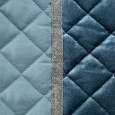 Eurofirany Prehoz na posteľ Kristin 220x240 cm Modrá
