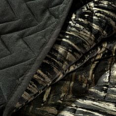 Eurofirany Prehoz na posteľ Agatha 1 170x210 cm čierny