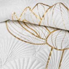 Eurofirany Prehoz na posteľ Lotus 3 170x210 cm biely