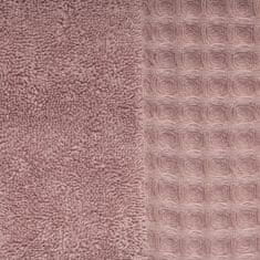 Eurofirany Dekoratívny lemovaný uterák s vafľovým vzorom 50x90 500