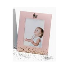 KPH Kovový detský fotorámik BABY FACE 13x18 ružový
