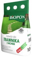 Biopon Hnojivo na trávnik s mechom a železom 10 kg