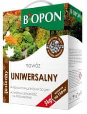 Biopon Univerzálne jesenné granulované hnojivo 3 kg