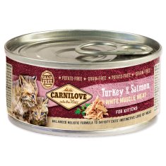 Carnilove Konzerva CARNILOVE WMM Turkey & Salmon for Kittens 100 g