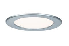 Paulmann Paulmann Vstavaný panel LED kruhové 12W 2700K Chróm mat IP44 920.74 P 92074 92074