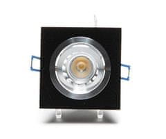 Light Impressions Light Impressions Kapego stropné vstavané svietidlo 12V AC / DC GU5.3 / MR16 1x max. 50,00 W 92 mm čierna 110427