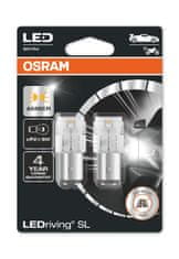 Osram OSRAM LED P21 / 5W 7528DYP-02B YE 12V 1,5 / 1W BAY15d