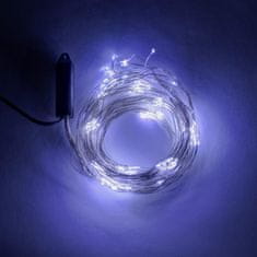 DecoLED DecoLED LED svetelná reťaz - 12 x 1,5 m, ľadovo biela, 180 diód
