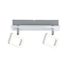 Paulmann Paulmann bodové svietidlo Frame LED 2-ramennej Biela / Chróm vrátane sv. zdroje 2x4,5W 666.39 P 66639 66639