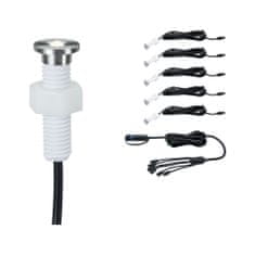 Paulmann Paulmann Plug a Shine Set vstavané svietidlo MicroPen II IP67 3000K 5x0,22W 936.94 P 93694 93694