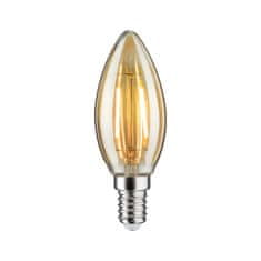 Paulmann Paulmann LED Vintage-sviečka 2W E14 zlatá zlaté svetlo 285.24 P 28524 28524