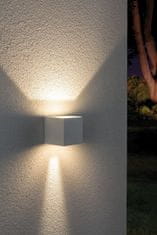 Paulmann Paulmann nástenné svietidlo LED cybo hranaté 2x3W biela 80x80mm 180.01 P 18001 18001